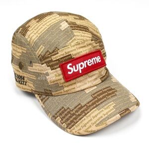 Supreme SS21 Hat Camo Military Camp Release Date 5/20/21